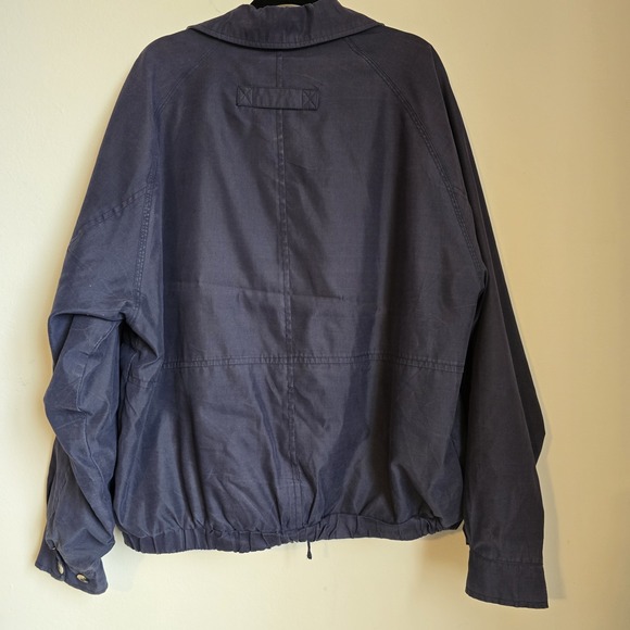 Aberdeen collection mens blue bomber jacket Large with adjustable cuffs - Picture 14 of 16